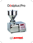 Pavoni Dosiplus Pro Manual