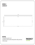 600BDR24F Cut-Out Template
