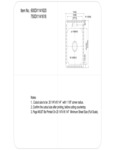 750DI11416-600DI11416 Cut-Out Templates