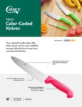 Choice Neon Knives Sell Sheet Choice Neon Knives Sell Sheet