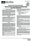 NAKS Direct Drive Fan Manual