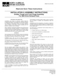 Grease Trough and Curb Hinge Assembly Instructions Grease Trough and Curb Hinge Assembly Instructions