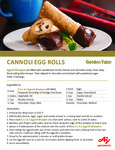Cannoli Egg Roll Recipe Cannoli Egg Roll Recipe