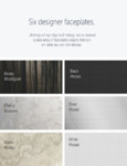 designer faceplate options