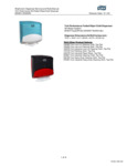 Tork Performance W4 Dispenser Manual Tork Performance W4 Dispenser Manual