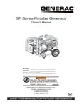 Generac 7672 Generator Manual