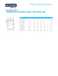 Blucher Increaser Concentric Product Info Sheet Blucher Increaser Concentric Product Info Sheet