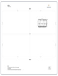 750DI3141618 Cut-Out Template