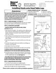 Stool Instructions Stool Instructions