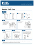 Lavex 8-23 Gallon Trash Can Assembly Instructions Lavex 8-23 Gallon Trash Can Assembly Instructions