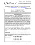 8320-8320CRP INSTALLATION, OPERATION & MAINTENANCE INSTRUCTIONS 8320-8320CRP INSTALLATION, OPERATION & MAINTENANCE INSTRUCTIONS