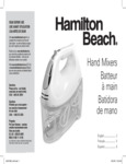 Red 6 Speed Hand Mixer care