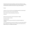 845RHSDPLUS_Features and Instructions 845RHSDPLUS_Features and Instructions