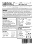 865VFD31GDSRWW_865VFD31GDSRWW LP Conversion Kit.pdf