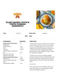 871CON700012 Recipe