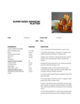 871CON700071 Recipe