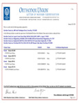 Schreiber Foods Kosher Certificate