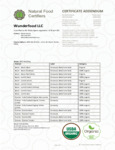 White Toque_NOP Handling USA Organic Certificate White Toque_NOP Handling USA Organic Certificate