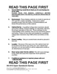 90-010 Sandwich MANUAL