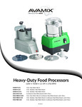 928D8SLCMAX_Revolution Max Food Processors 928BFP_Manual