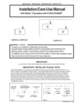 97156c Installation-Care-Use Manual