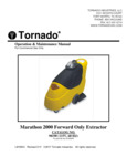 98190 Marathon 2000 Extractor Operation Manual