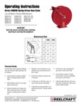 ULTIMATE DUTY DUAL PEDESTAL HOSE REEL manual