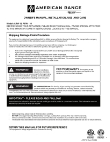American Range Jet Burn Wok Manual American Range Jet Burn Wok Manual