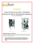 Accutemp Evolution Steamer Manual Electric