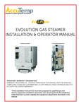Accutemp Evolution Steamer Manual Natural Gas Accutemp Evolution Steamer Manual Natural Gas