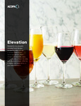 Acopa Elevation Glassware Sell Sheet