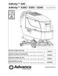 Advance Adfinity™ X2 manual Advance Adfinity™ X2 manual
