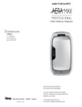 AeraMax III wall and AeraMax III PC wall manual AeraMax III wall and AeraMax III PC wall manual