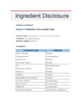 AH Ultramax Powder Fresh Deodorant Ingredients AH Ultramax Powder Fresh Deodorant Ingredients