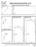 AI0011_06 - CANTILEVER BASE - PIN LEG ASSEMBLY INSTRUCTIONS AI0011_06 - CANTILEVER BASE - PIN LEG ASSEMBLY INSTRUCTIONS
