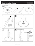 LumiSource_AI_TABLE_TOOL-LESS_Assembly Instructions