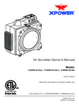 Air Scrubber X-2000 X-3000 X-4000 Series Owner's Manual