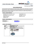Alkaline1022 Article Information Sheet Alkaline1022 Article Information Sheet