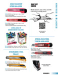 Allway Tools Catalog - snap-off knives