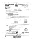 Certificate of Analysis