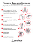 Anchor Glassware Handling Instructions