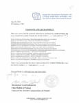 Andros Polska certificate 2025-2026 Andros Polska certificate 2025-2026