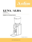 Anfim_Luna Alba_Espresso_Grinder Manual