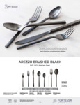 Arezzo Brushed Black