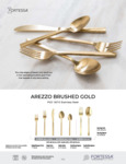 Arezzo Brushed Gold
