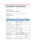 Arm & Hammer Free & Clear Liquid Laundry Detergent Ingredients List