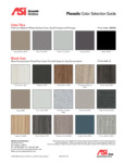 ASI Phenolic Partitions Finishes ASI Phenolic Partitions Finishes