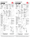 ASI Plastic Laminate Partitions Installation Instructions ASI Plastic Laminate Partitions Installation Instructions