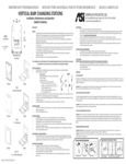 ASI Plastic Vertical Baby Changing Station Manual