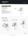 Knee Pedal Valve Assembly